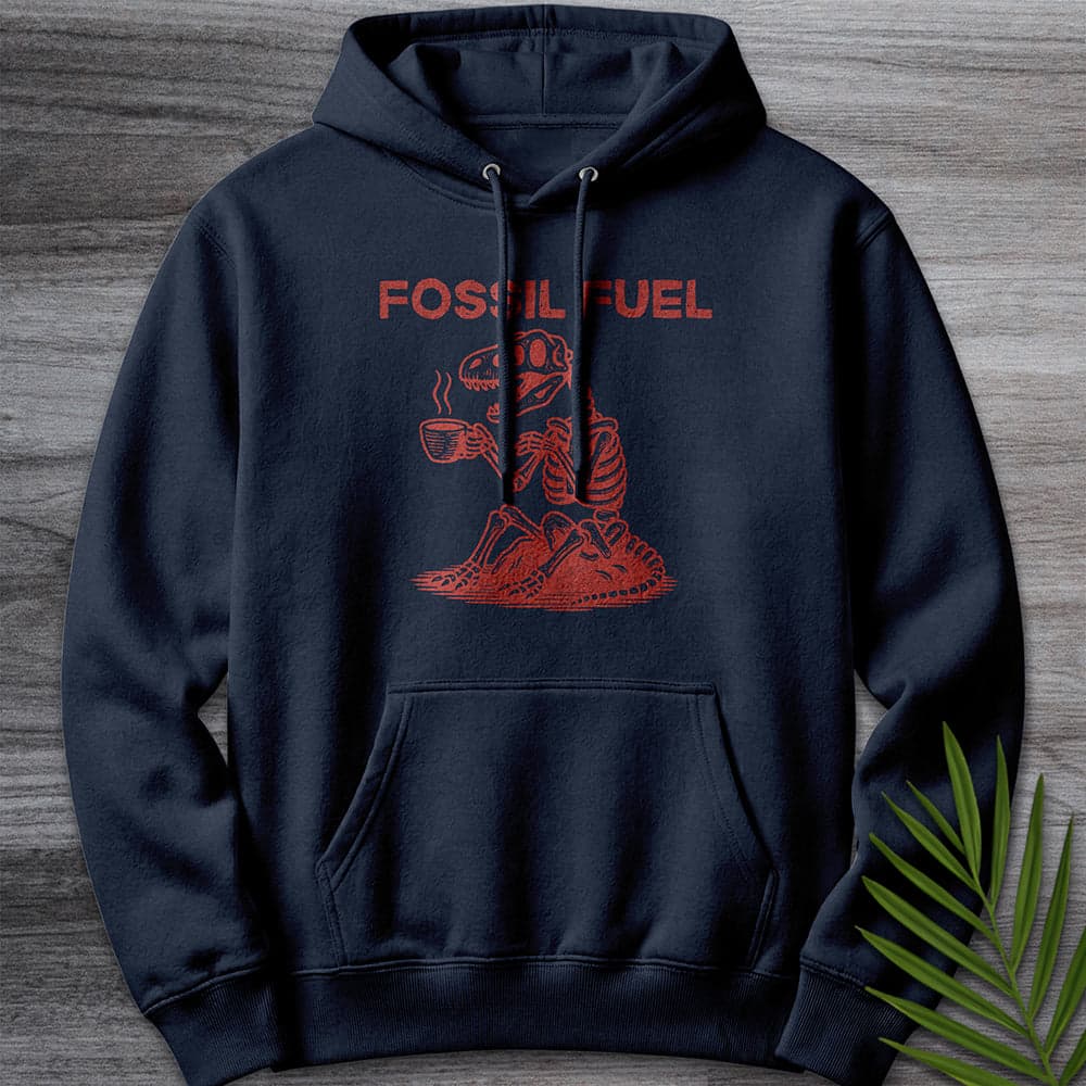 Hoodie XS / Navy Allosaurus Fossil Fuel Premium Hoodie