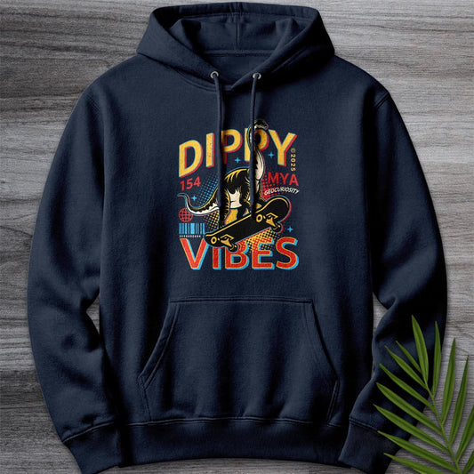 Hoodie XS / Navy Dippy Vibes Premium Hoodie