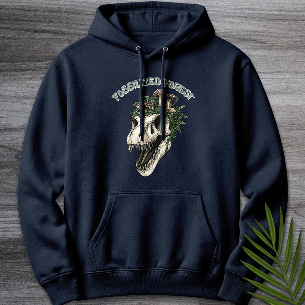 Hoodie XS / Navy Fossilized Forest Premium Hoodie
