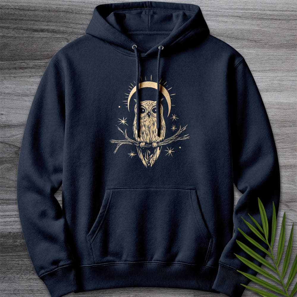 Hoodie XS / Navy Night Owl Moonlight Premium Hoodie