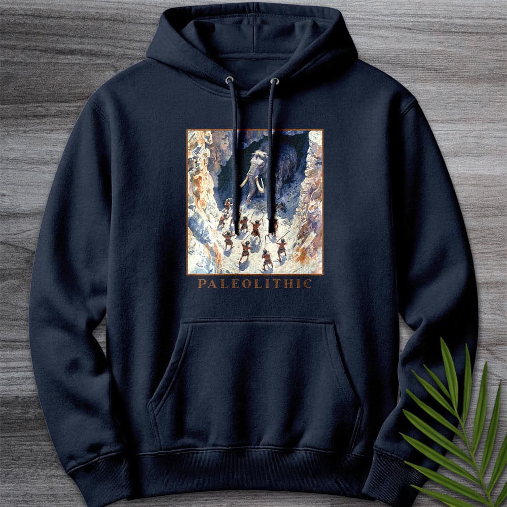 Hoodie XS / Navy Paleolithic Cave Hunting Premium Hoodie