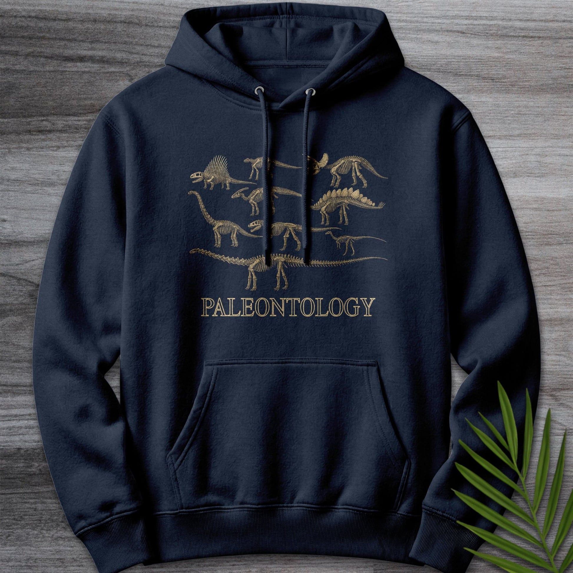 Hoodie XS / Navy Paleontology A Gallery in Bone Premium Hoodie