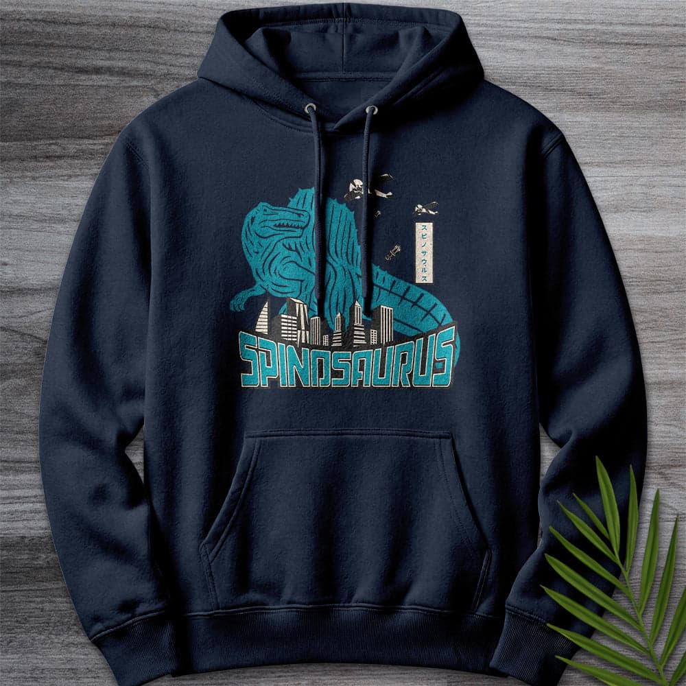 Hoodie XS / Navy Spino Attack – Vintage Japanese Premium Hoodie