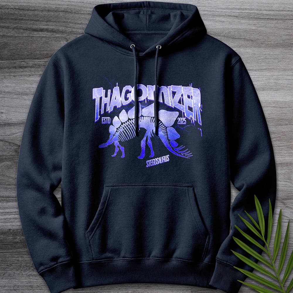 Hoodie XS / Navy Thagomizer Electro Stego Premium Hoodie
