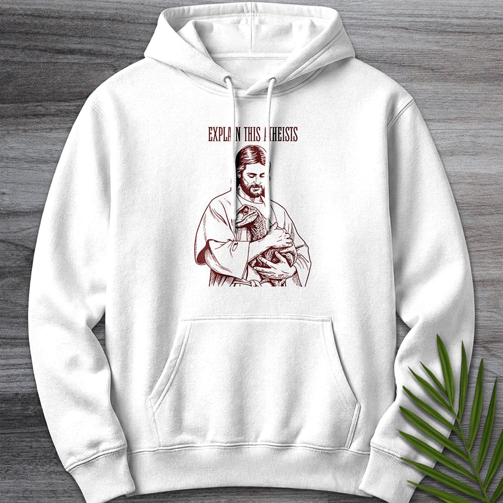 Hoodie XS / White Gospel of the Raptor Premium Hoodie