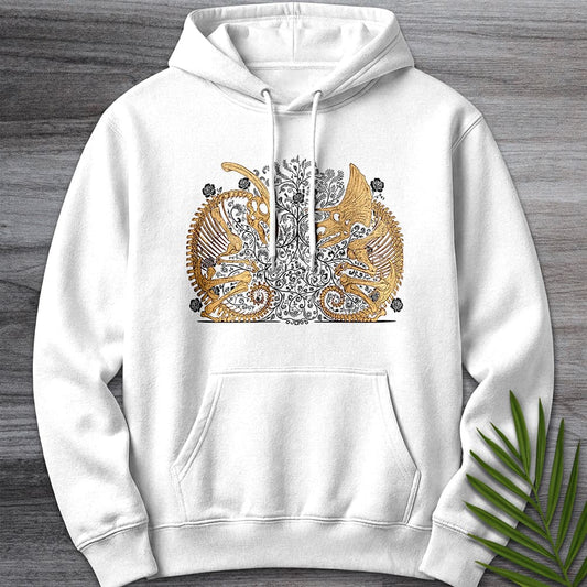 Hoodie XS / White Herbivorous Floral Remains Premium Hoodie