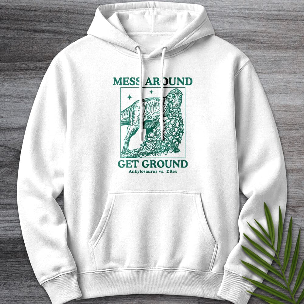 Hoodie XS / White Late Cretaceous Ground Premium Hoodie