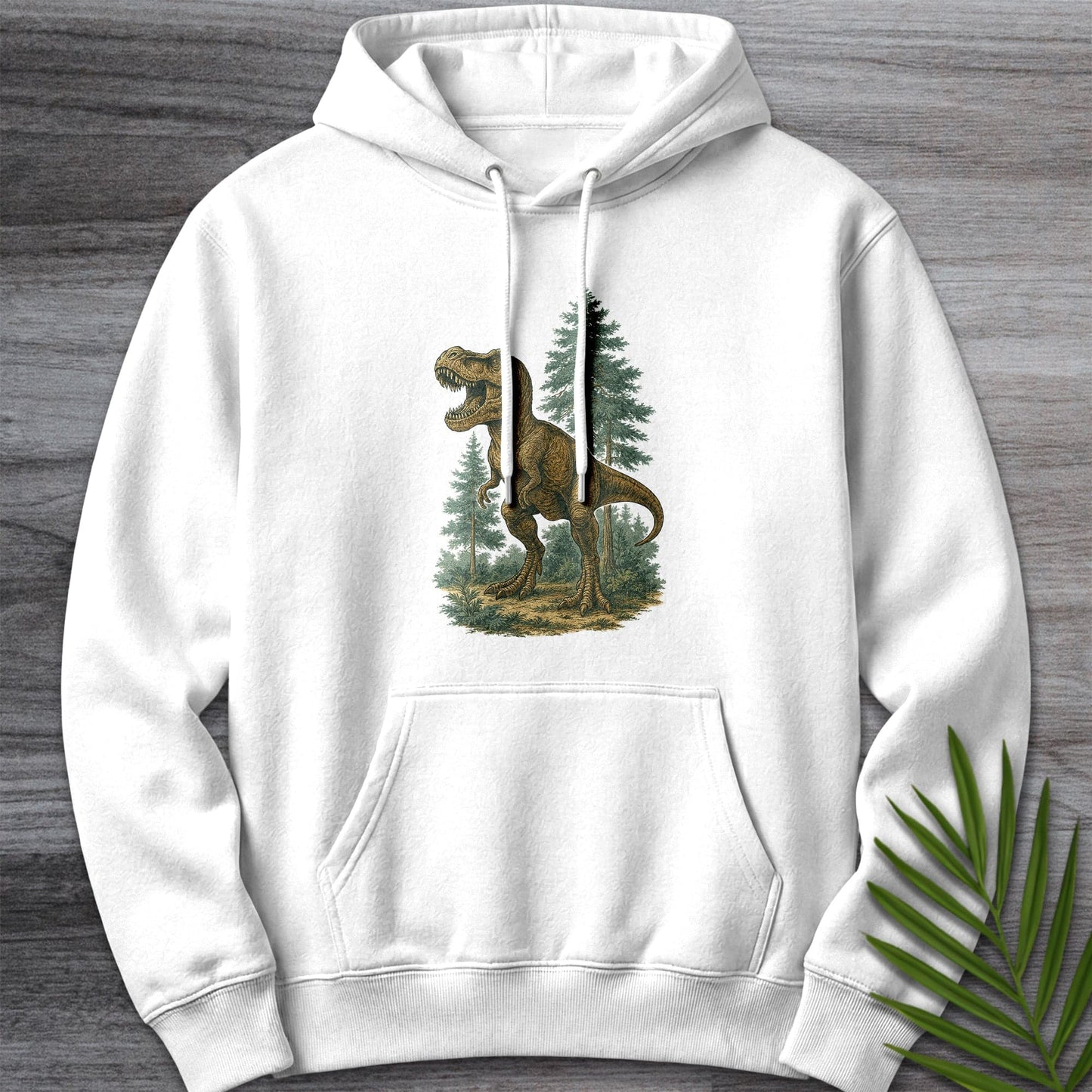Hoodie XS / White Old Growth T. rex Premium Hoodie