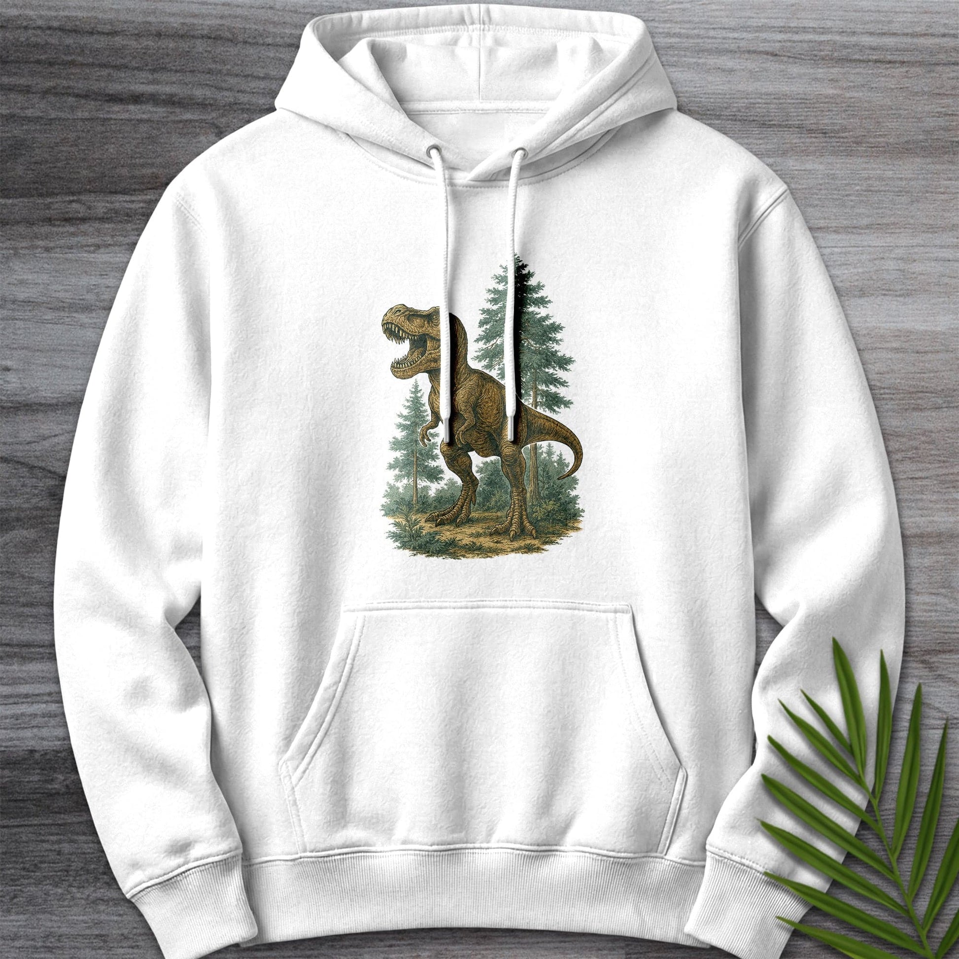 Hoodie XS / White Old Growth T. rex Premium Hoodie