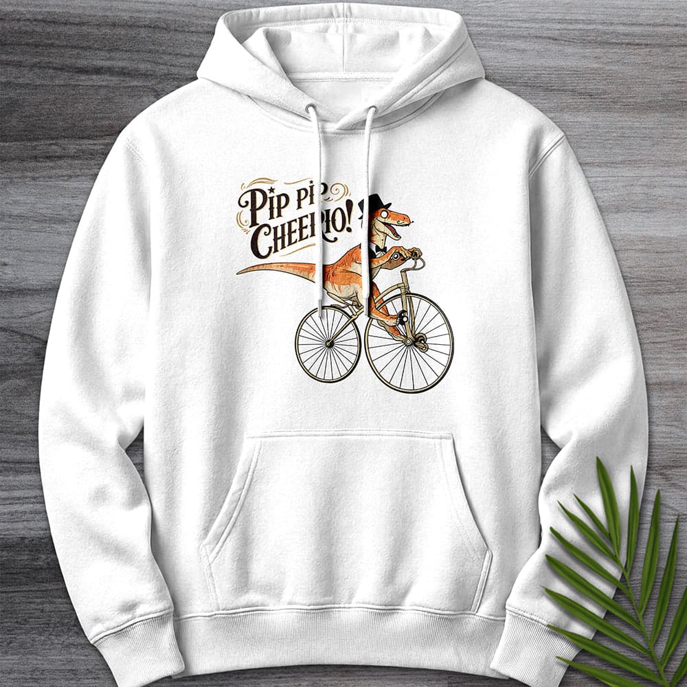 Hoodie XS / White Pip Pip The Raptor Premium Hoodie