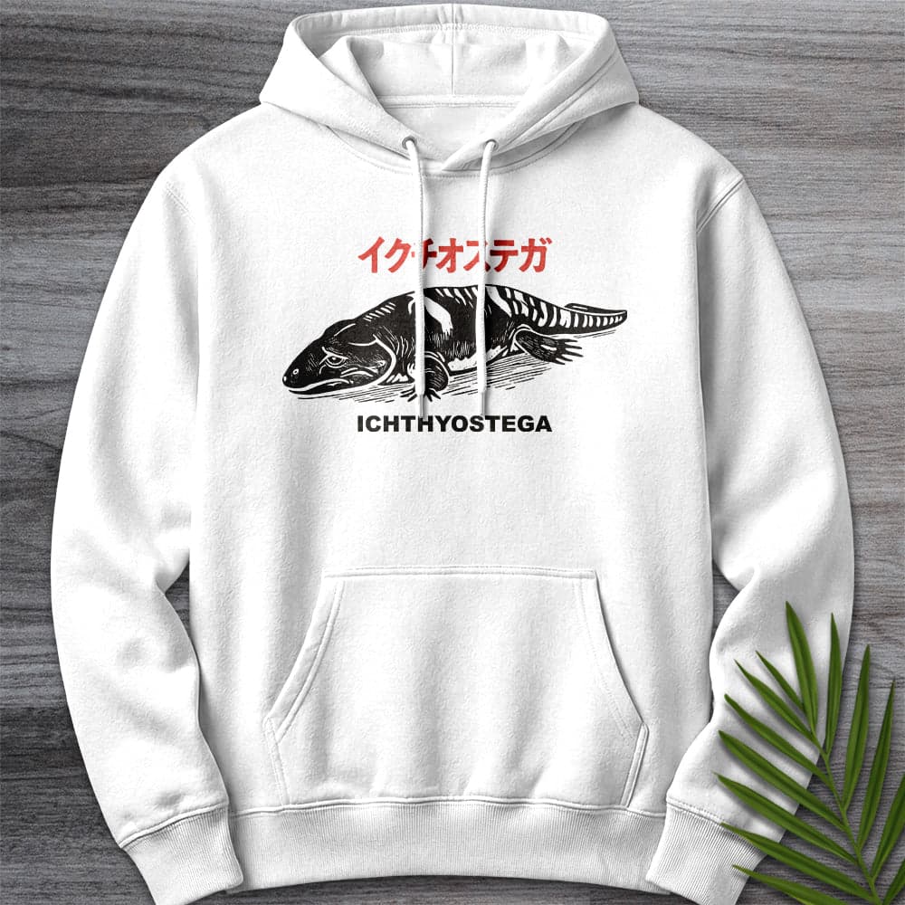 Hoodie XS / White Sad Boi Ichthyostega Premium Hoodie