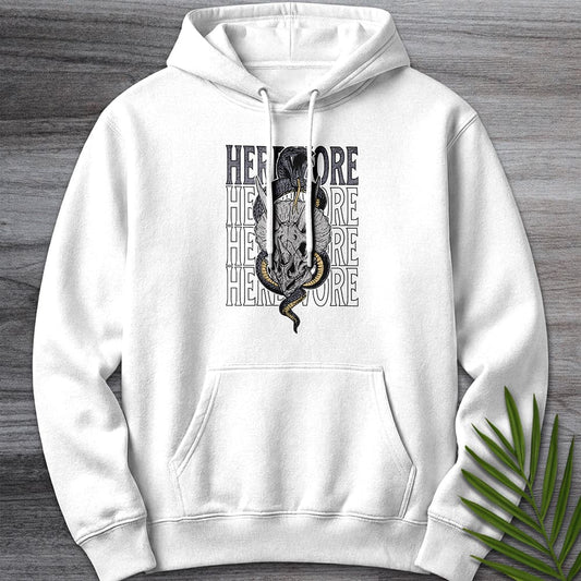Hoodie XS / White Snakes in a Herbivore Premium Hoodie