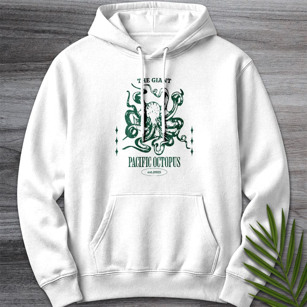 Hoodie XS / White The Giant Pacific Octopus Premium Hoodie