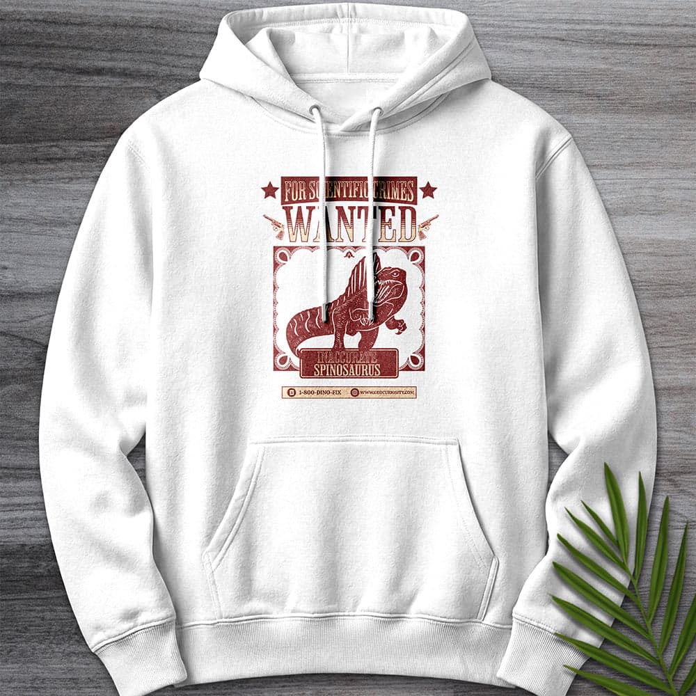 Hoodie XS / White WANTED_ Inaccurate Spino Premium Hoodie