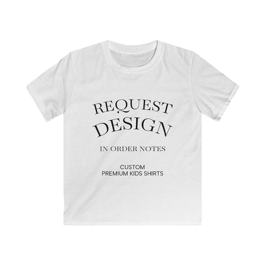 Kids clothes S / White Kids Premium T-Shirts (Custom Order)