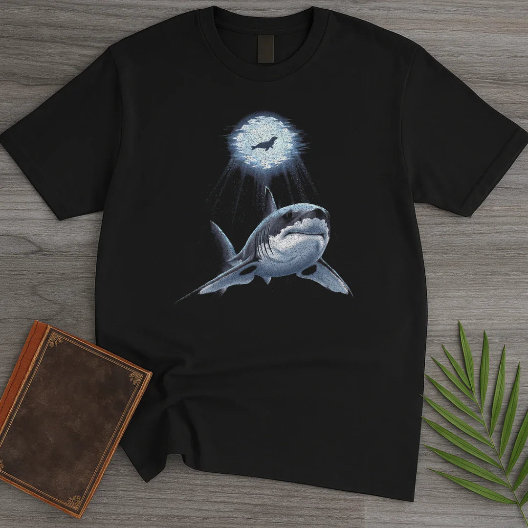 T-Shirt Black / S Midnight Great White T-Shirt