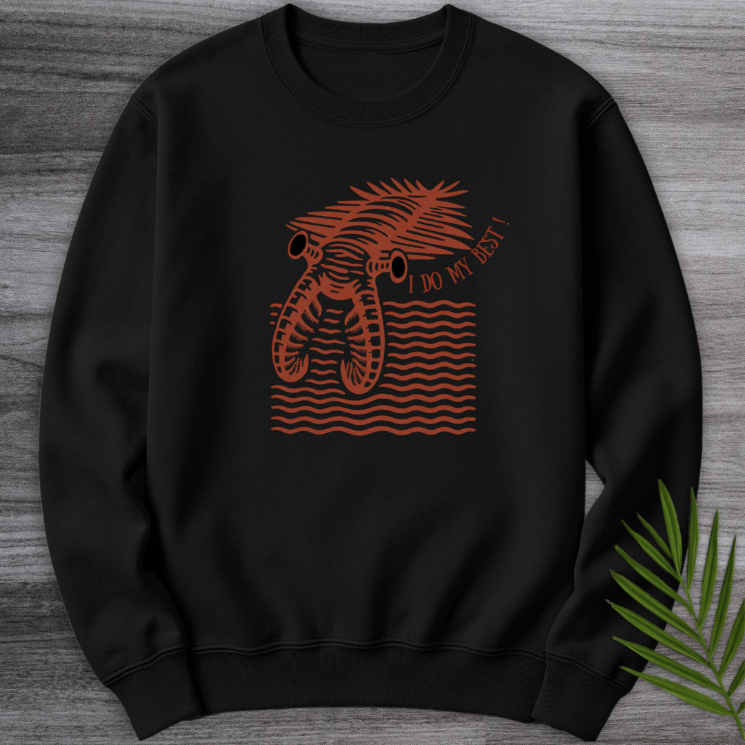 Sweatshirt Black / S Anomalocaris I Do My Best Crewneck
