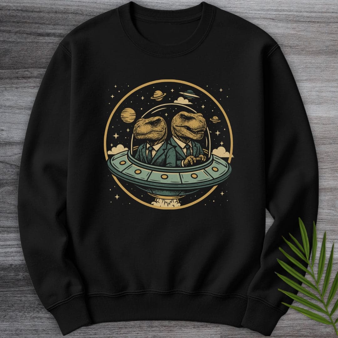 Sweatshirt Black / S Dinosaur Conspiracy Crewneck