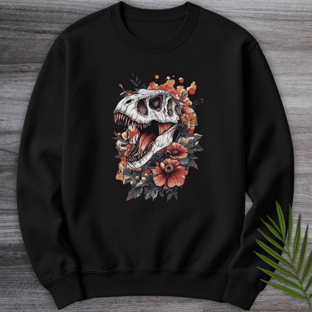 Sweatshirt Black / S Floral Fossil Fury Crewneck