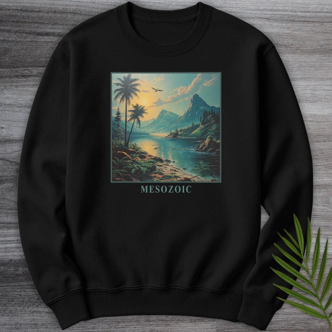 Sweatshirt Black / S Mesozoic Environment Graphic Crewneck