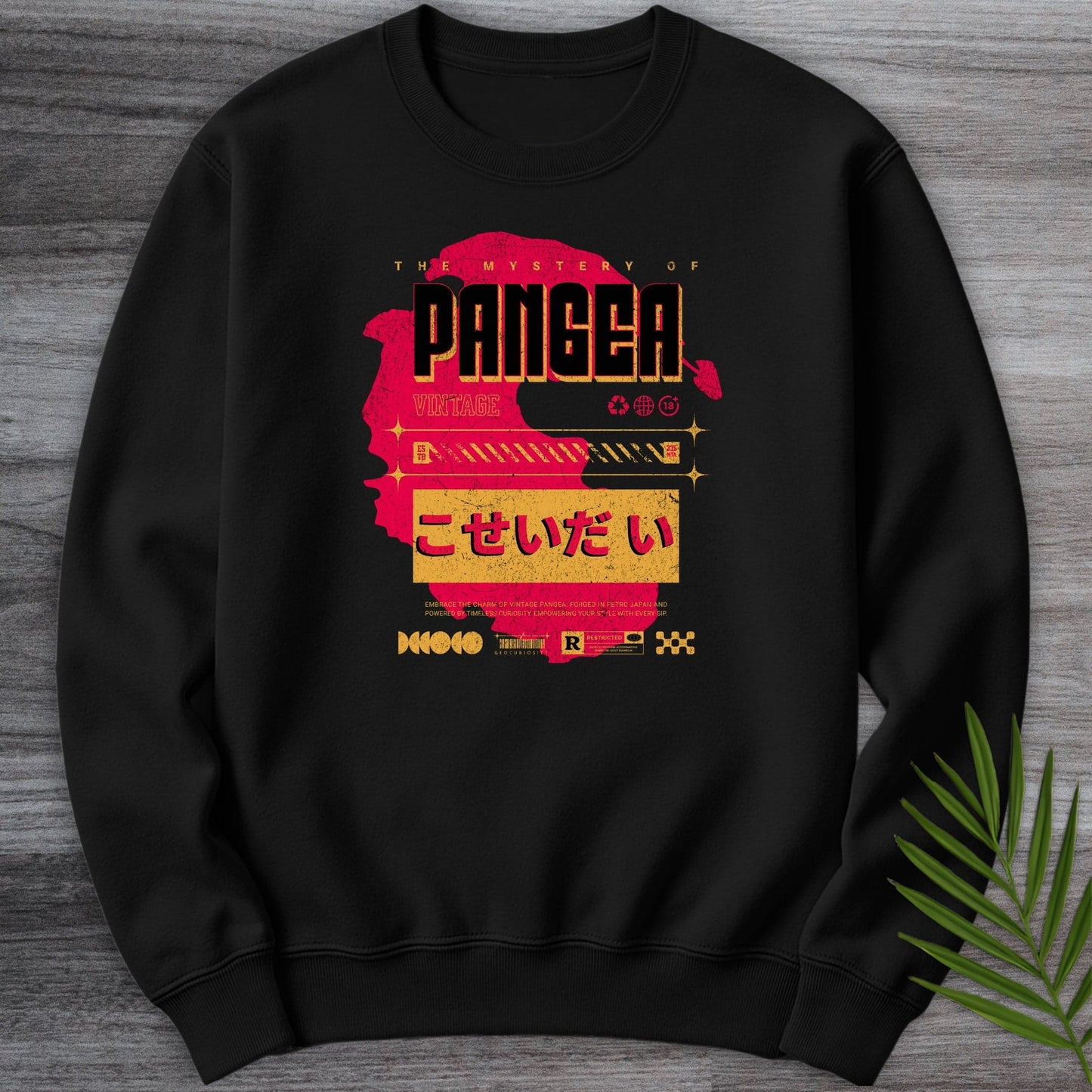 Sweatshirt Black / S Mystery of Pangea Crewneck