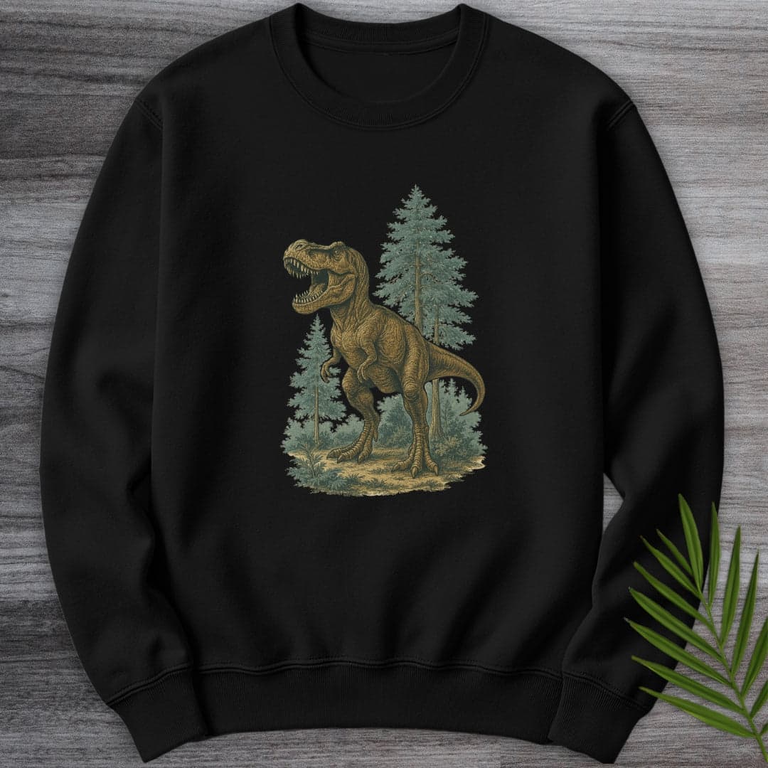 Sweatshirt Black / S Old Growth T.rex Crewneck
