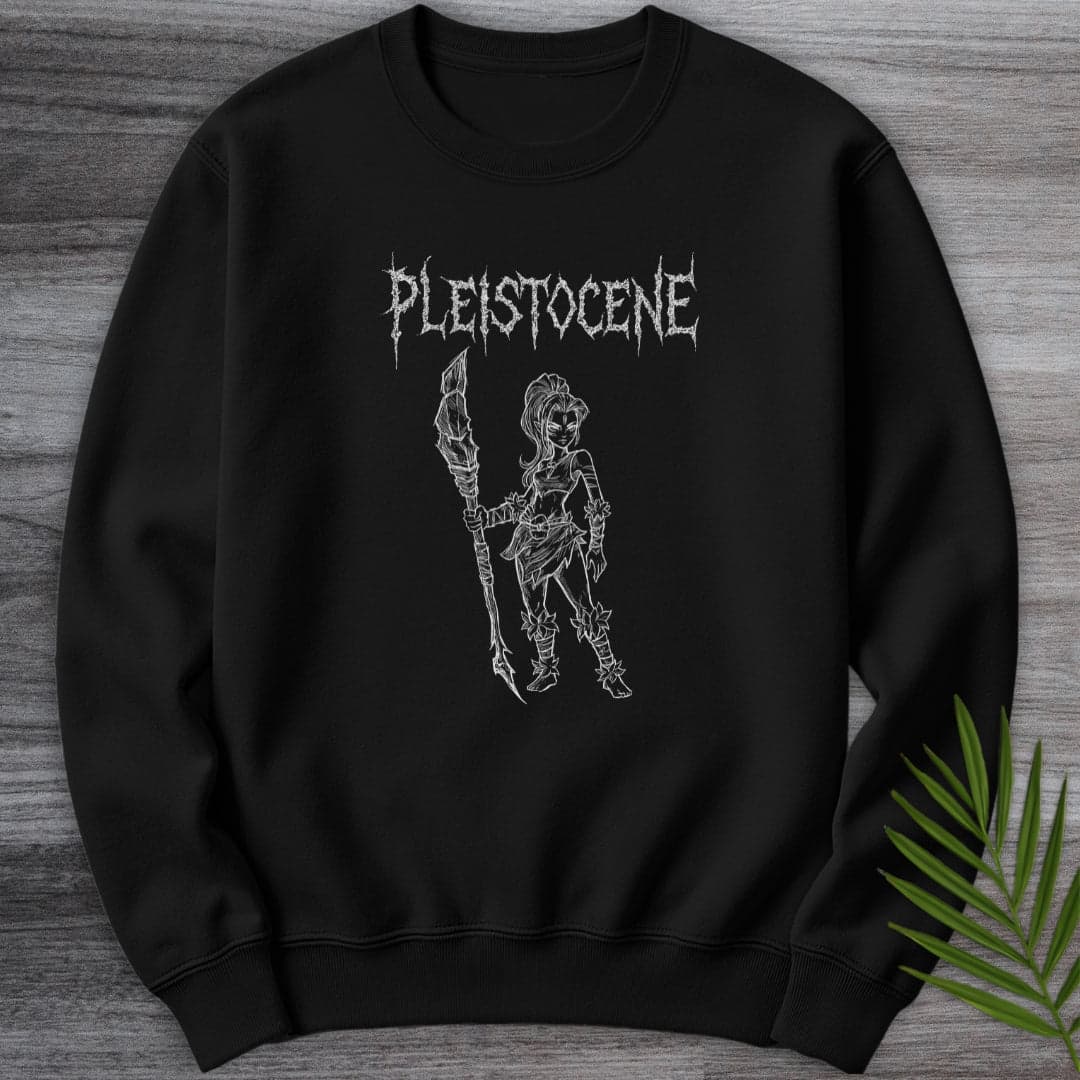 Sweatshirt Black / S Pleistocene Hunter Crewneck