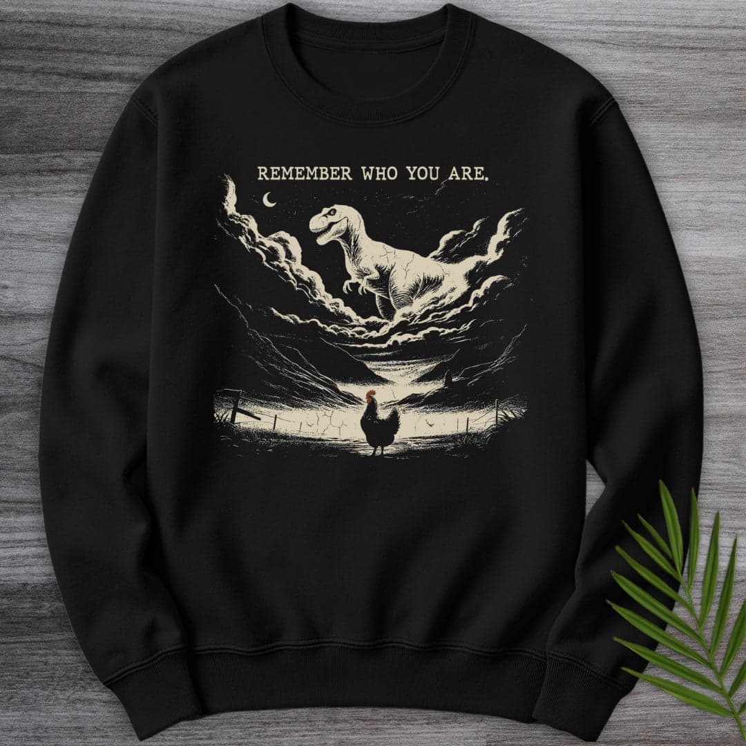 Sweatshirt Black / S Remember Who You Are Crewneck
