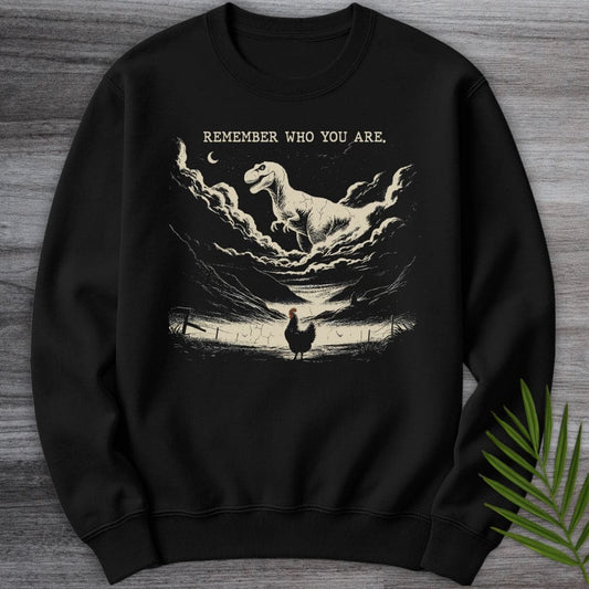 Sweatshirt Black / S Remember Who You Are Crewneck