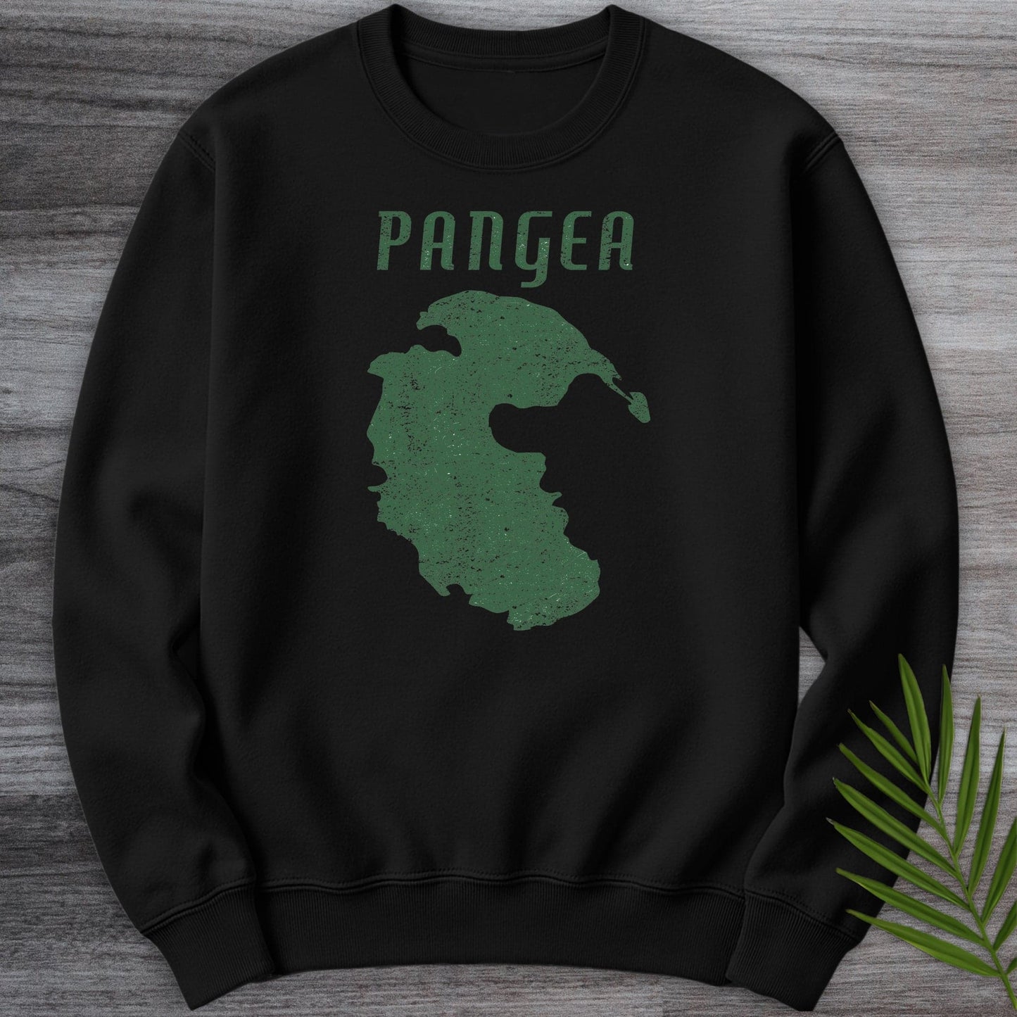 Sweatshirt Black / S Vintage Distressed Pangea Crewneck