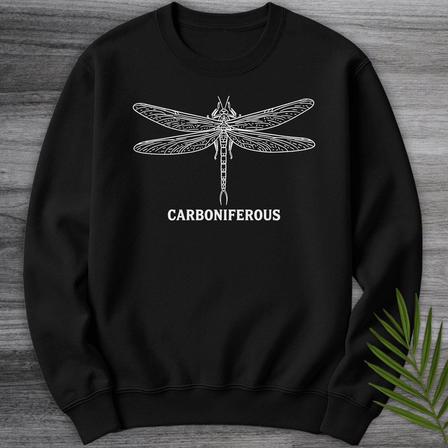 Sweatshirt Black / S Vintage Dragonfly Carboniferous Crewneck