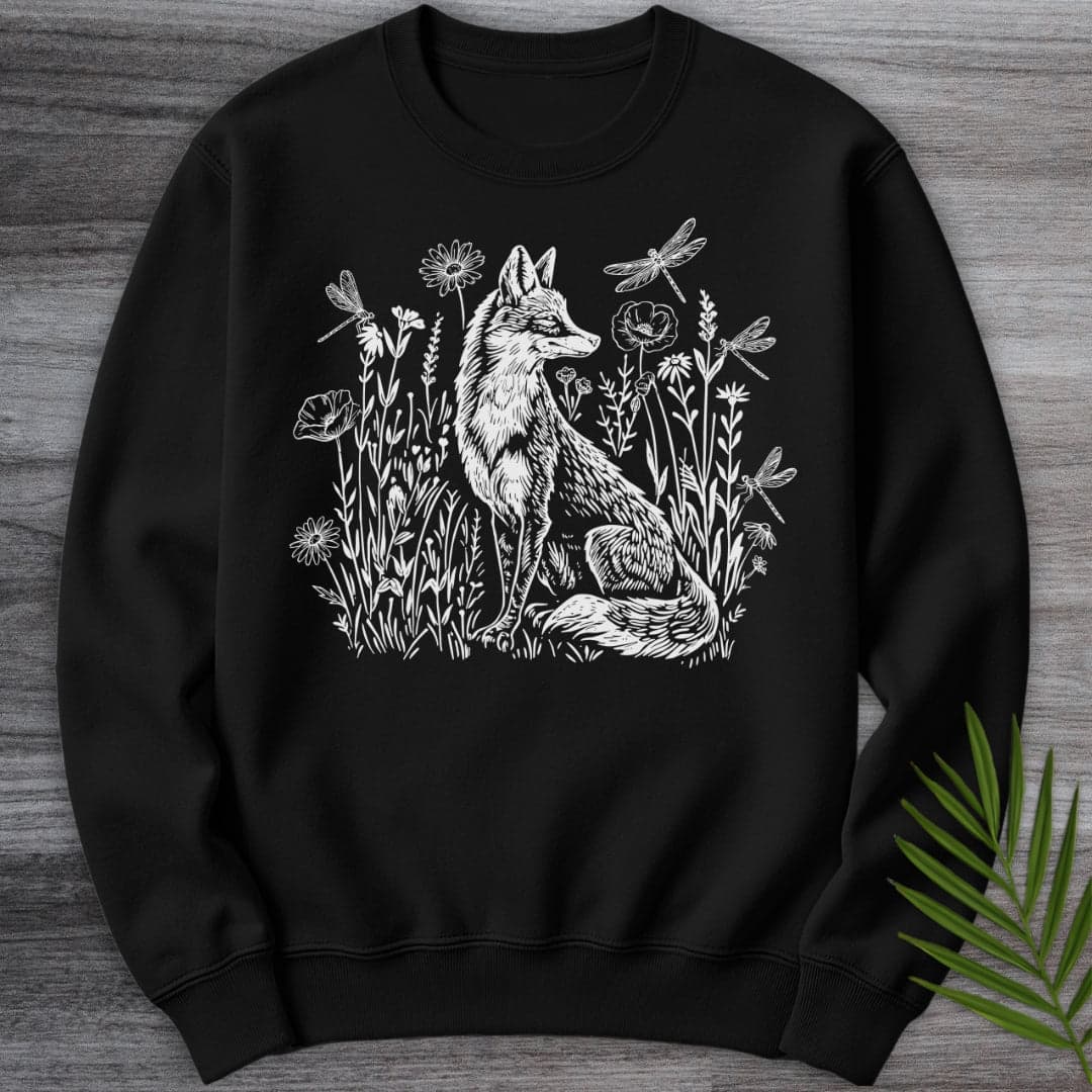 Sweatshirt Black / S Vintage Sly Fox Crewneck