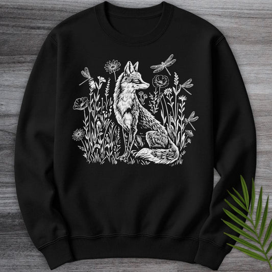 Sweatshirt Black / S Vintage Sly Fox Crewneck