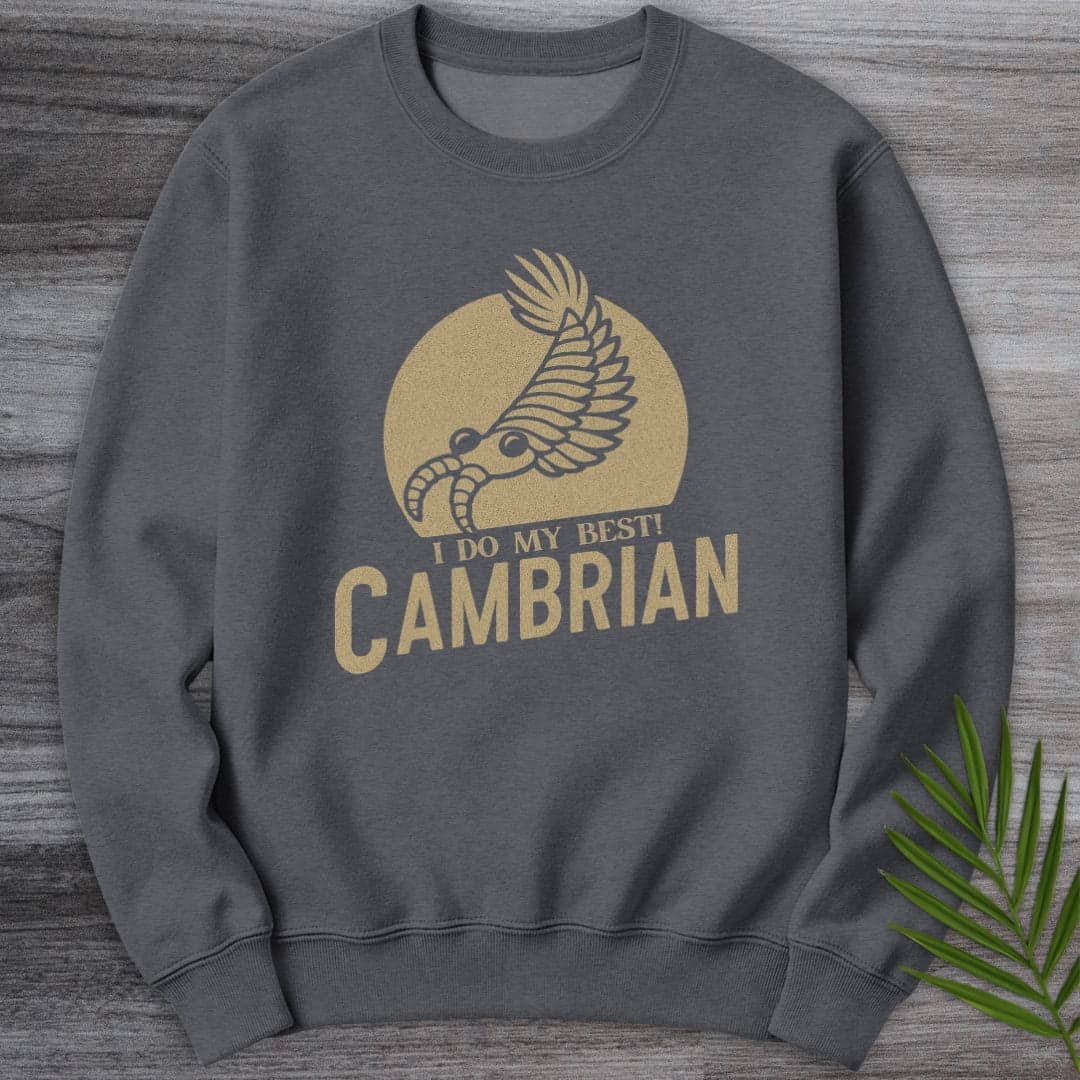 Sweatshirt Dark Heather / S Cambrian: I Do My Best Crewneck