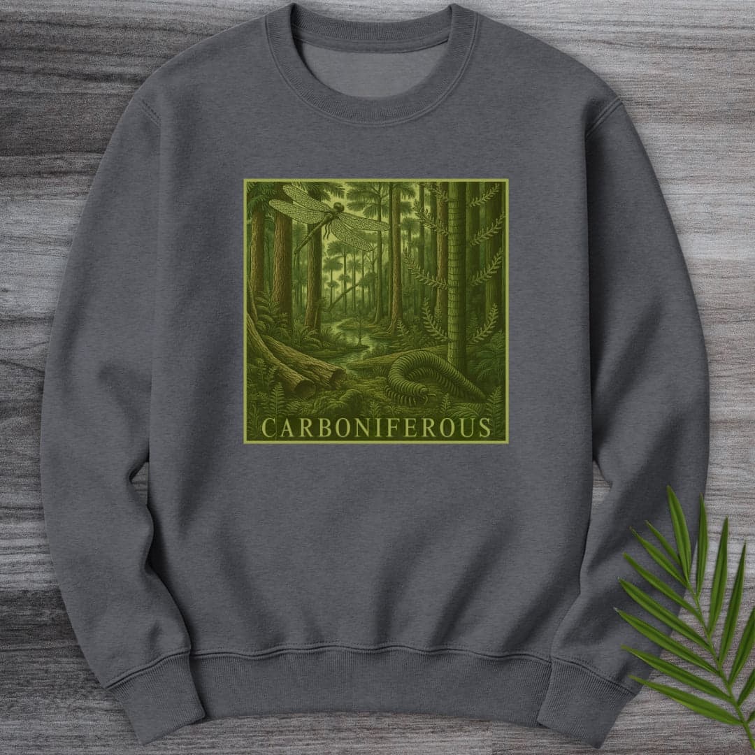 Sweatshirt Dark Heather / S Carboniferous Oxygenated Bugs Crewneck