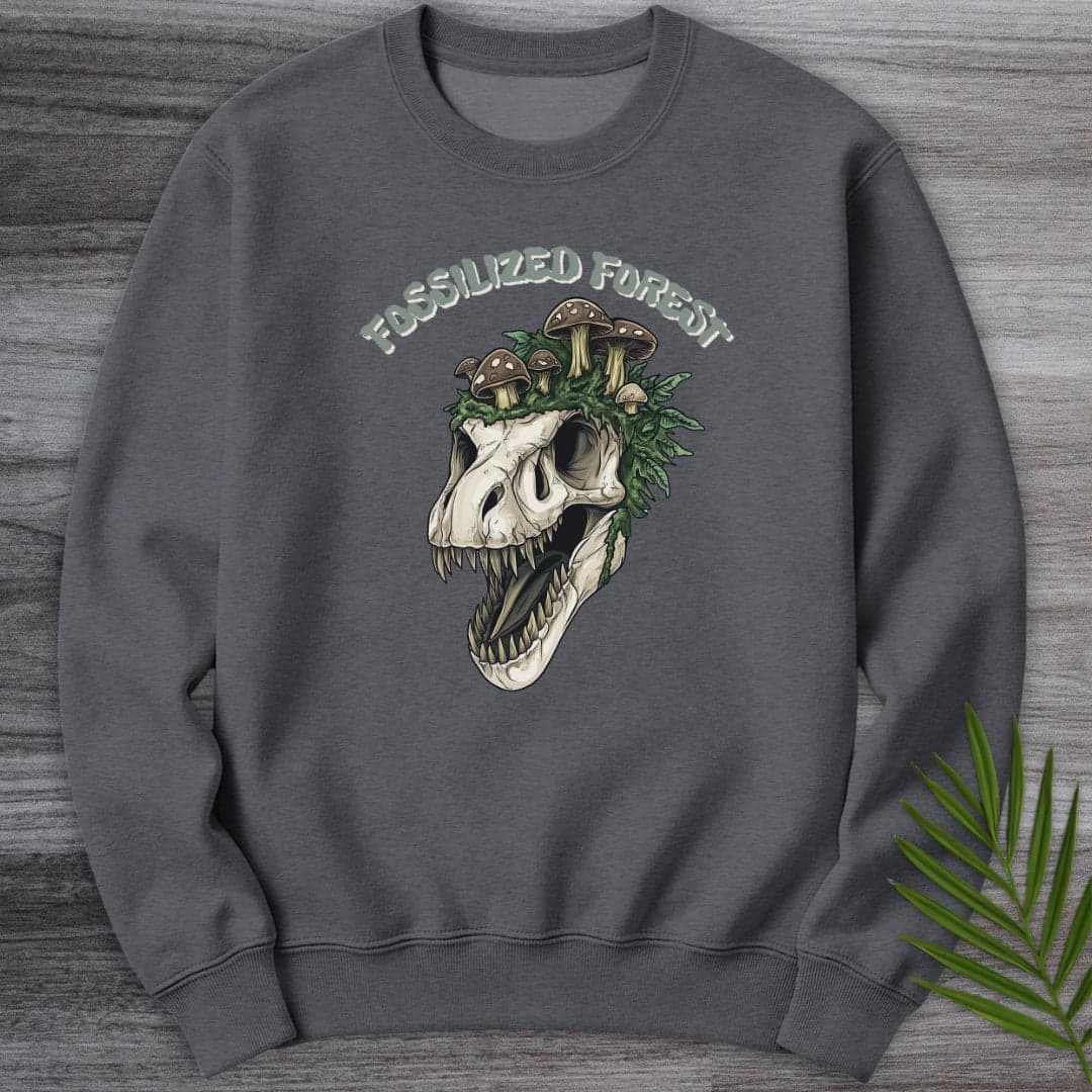 Sweatshirt Dark Heather / S Fossilized Forest Crewneck