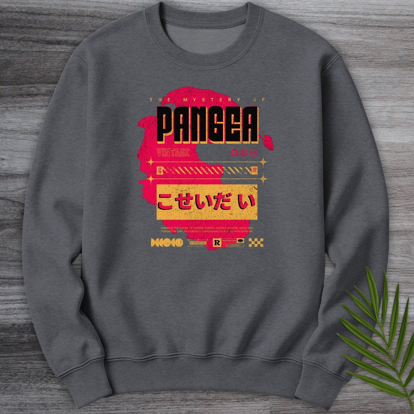 Sweatshirt Dark Heather / S Mystery of Pangea Crewneck