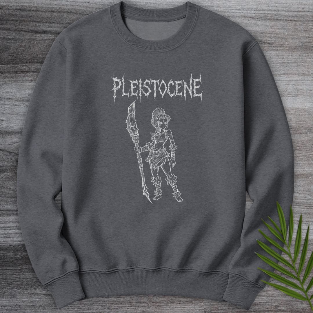 Sweatshirt Dark Heather / S Pleistocene Hunter Crewneck