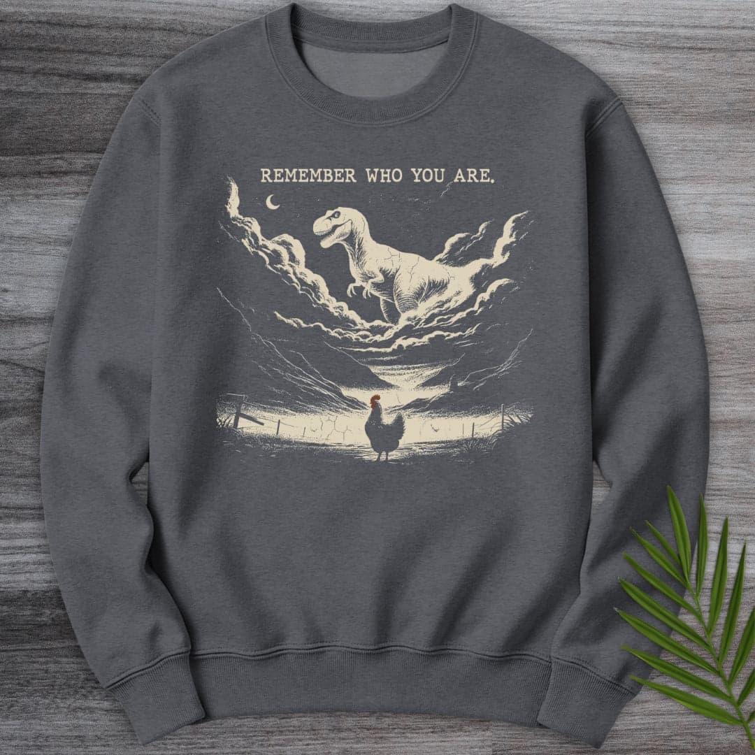 Sweatshirt Dark Heather / S Remember Who You Are Crewneck