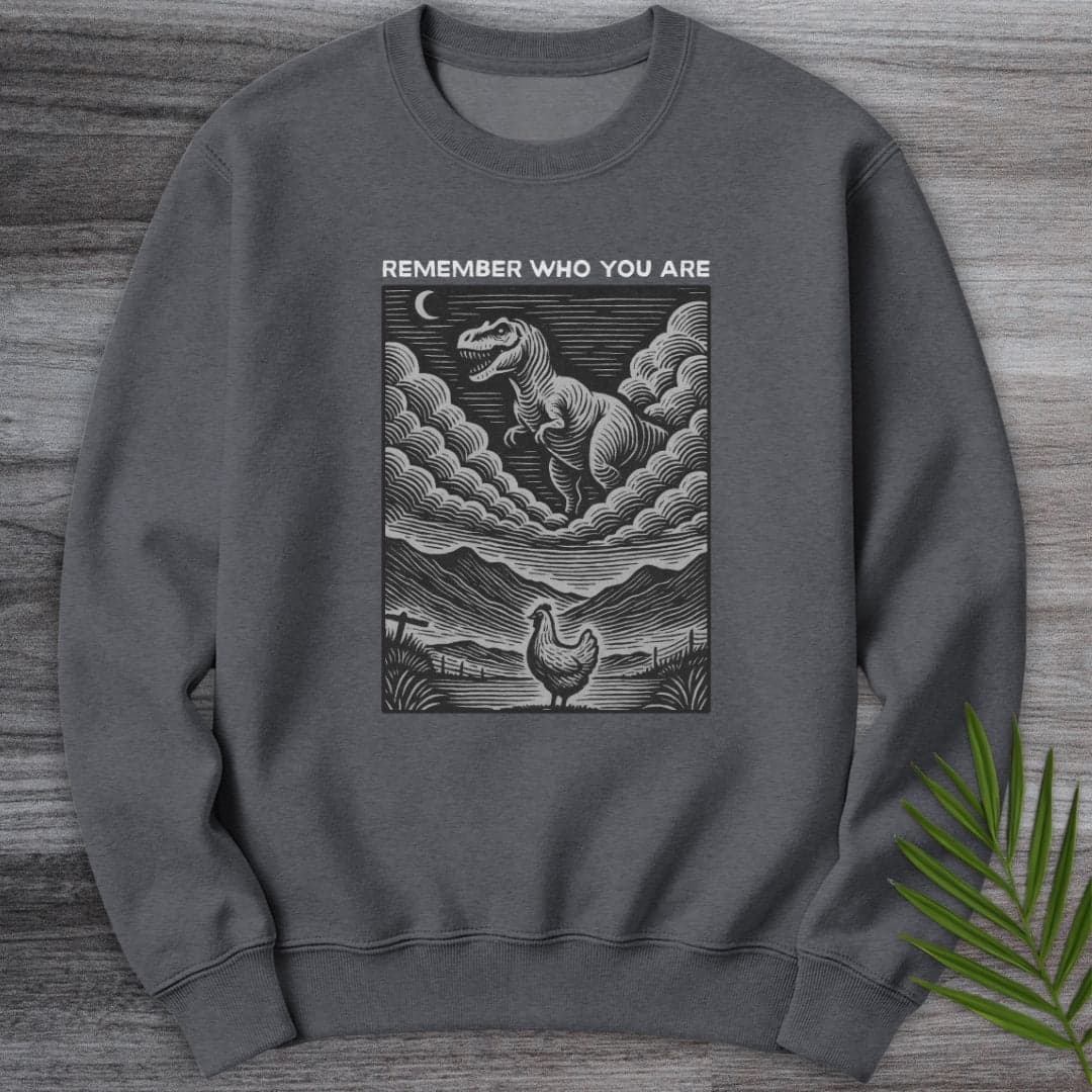 Sweatshirt Dark Heather / S Remember Your Ancestors Crewneck