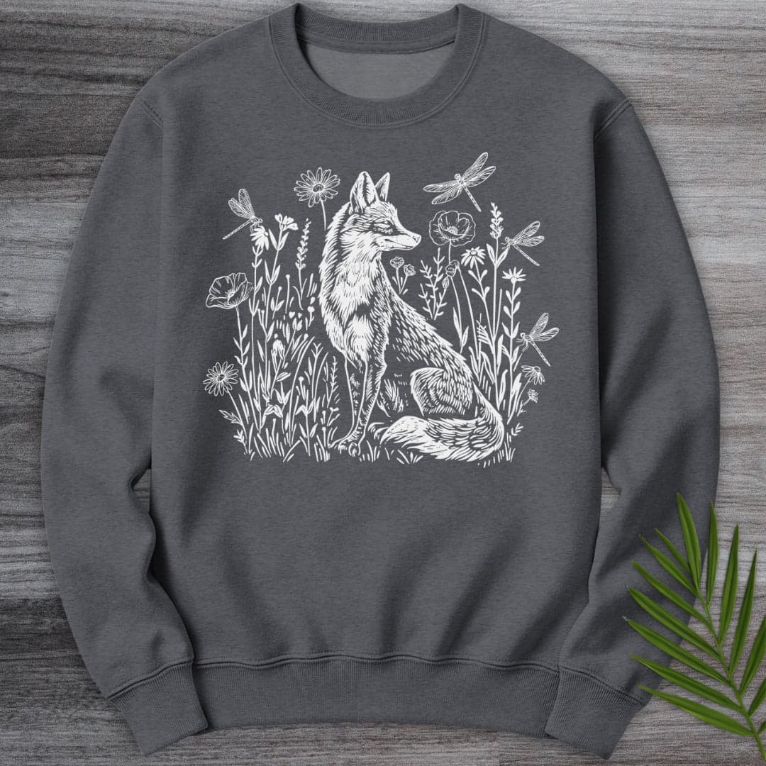 Sweatshirt Dark Heather / S Vintage Sly Fox Crewneck