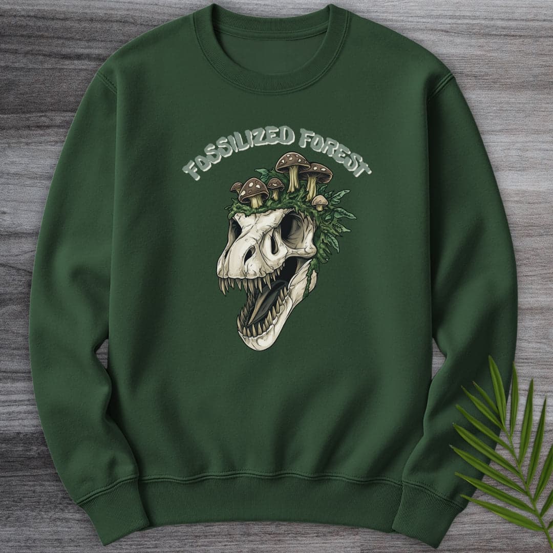 Sweatshirt Forest Green / S Fossilized Forest Crewneck