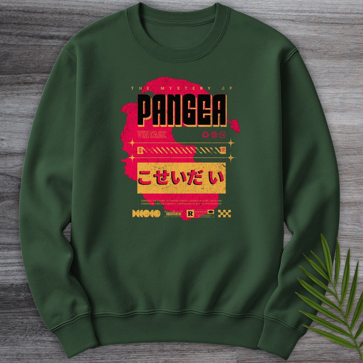 Sweatshirt Forest Green / S Mystery of Pangea Crewneck