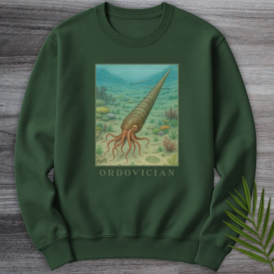 Sweatshirt Forest Green / S Ordovician Depths Crewneck