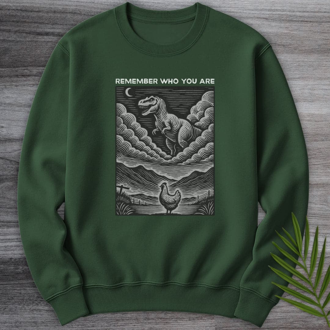 Sweatshirt Forest Green / S Remember Your Ancestors Crewneck