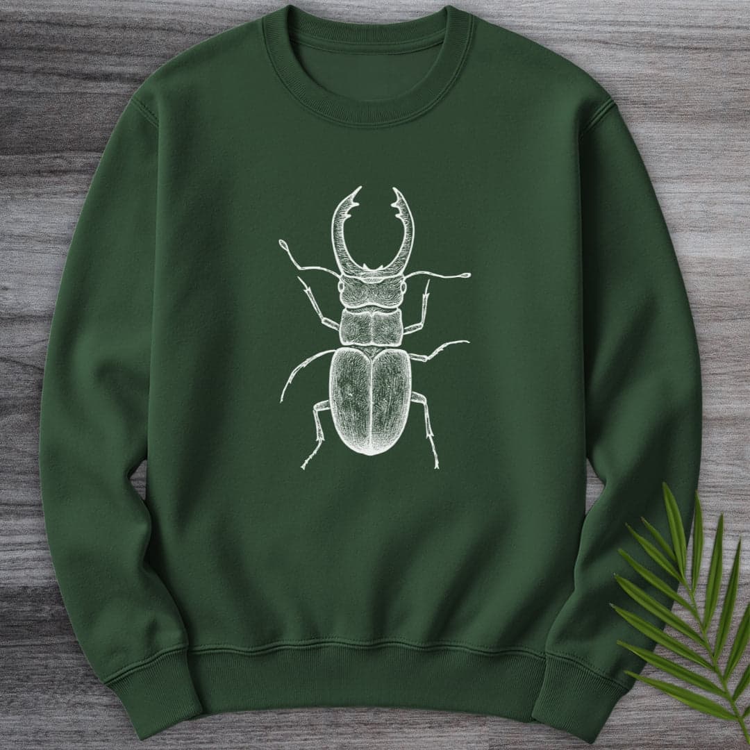Sweatshirt Forest Green / S Scientific Vintage Beetle Crewneck