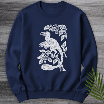 Sweatshirt Microraptor Among Leaves Crewneck