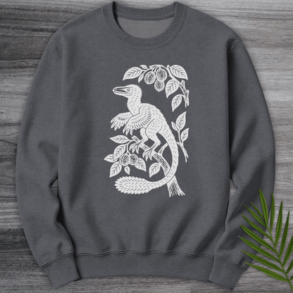 Sweatshirt Microraptor Among Leaves Crewneck