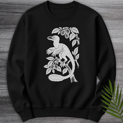 Sweatshirt Microraptor Among Leaves Crewneck