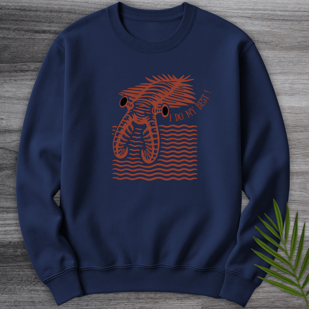 Sweatshirt Navy / S Anomalocaris I Do My Best Crewneck